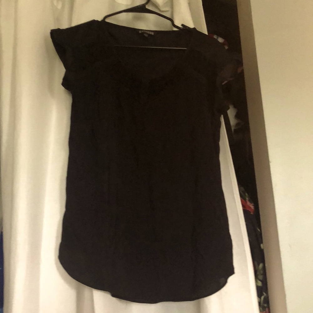 Express blouse black
